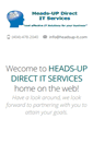 Mobile Screenshot of headsup-it.com